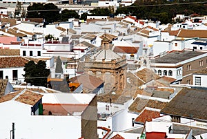Town rooftops, Estepa, Spain. photo