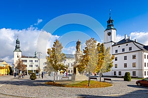 Town Rymarov, Moravia, Opava region, Silesia, Czech republic