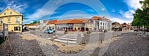 Town of Samobor main square panorama