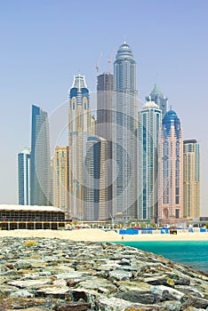 Town scape in Dubai