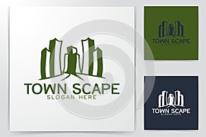 town scape logo design