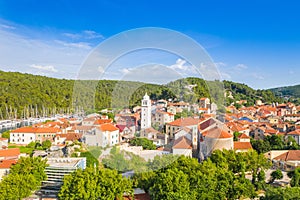 Town of Skradin in Dalmatia, Croatia