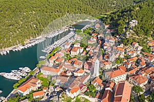 Town of Skradin in Dalmatia, Croatia