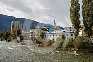 Town of Spittal an der Drau, Gurktal Alps, Austria