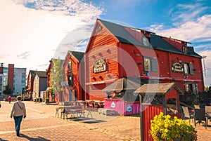 Town Square market in Oulu Finland