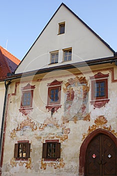 Town Square of Slovakian Bardejov.