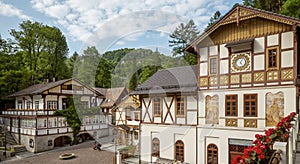 Town square in Szczawnica