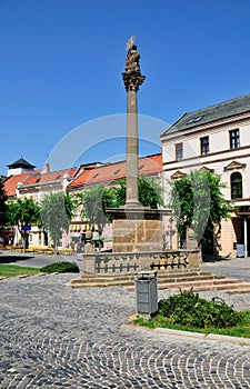 Town Square of Trencin, Slovakia