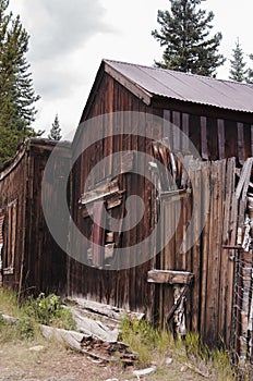 The town of St. Elmo in Colorado