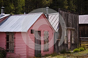 The town of St. Elmo in Colorado