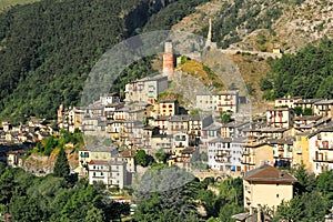 Town of Tende, France.