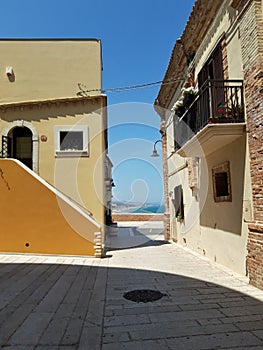 Town of Termoli, in Molise, Italy photo