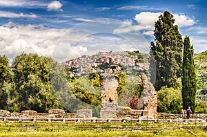 The Town of Tivoli as seen from Villa Adriana