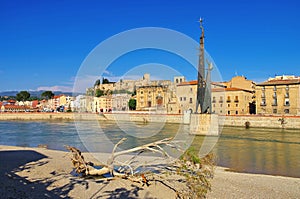 The town Tortosa in Spain photo