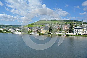 Town of Traben-Trarbach,Mosel Valley,Germany