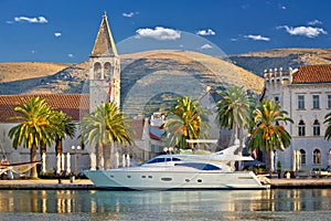 Town of Trogir yachting waterfront