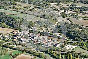 Town in Urbasa range, Navarre (Spain) photo