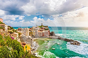 Town of Vernazza, Cinque Terre, Italy