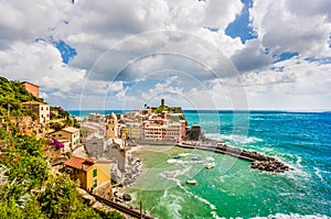 Town of Vernazza, Cinque Terre, Italy