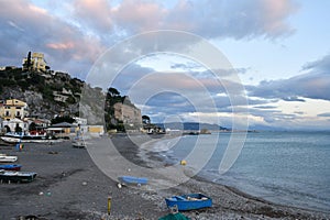 The town of Vietri sul Mare, Italy.