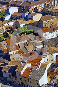 Town View from Cave Traditional Wineries, San Esteban de Gormaz, Soria, Spain