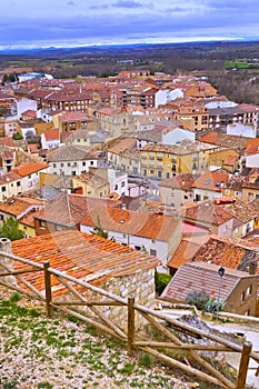 Town View from Cave Traditional Wineries, San Esteban de Gormaz, Spain