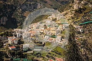 Town view. Scala. Campania. Italy