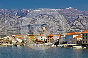 Town of Vinjerac waterfrot view