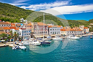 Town of Vis old mediterranean architecture