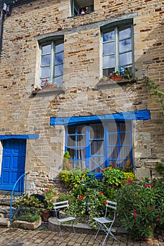 Town Vitre in Brittany - France