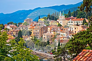 Town of Volosko in Kvarner bay view