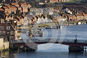 Town of Whitby - Yorkshire Coast - England