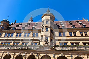 Townhall in Rothenburg ob der Tauber, Germany.