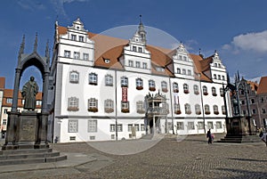 Townhall in Wittenberg, Germany