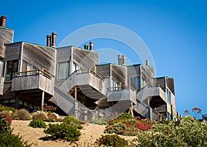 Townhomes above Dune