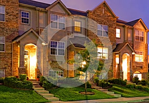 Townhouse at Dusk