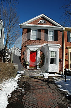 Townhouse Red Door