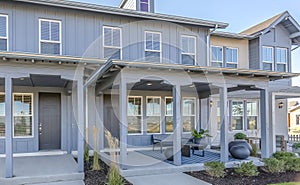 Townhouse with relaxing porches in Daybreak Utah