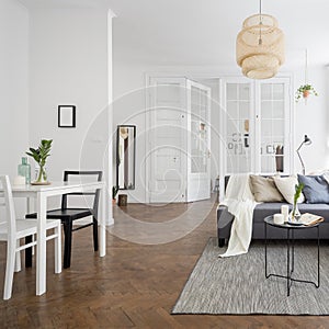 Townhouse with spacious living room