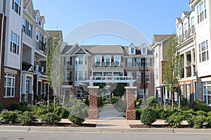 Townhouses in the Richmond suburbs