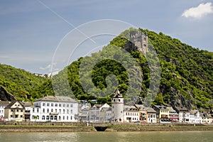 Towns and castles along the Rhine Valley