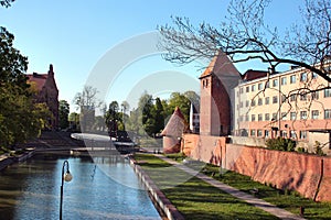 Townscape of Braniewo, Warmian-Masurian Voivodeship, Poland