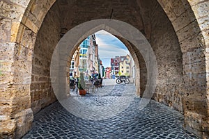Townscape of Jena in Thuringia