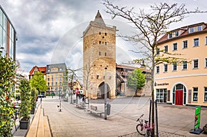 Townscape of Jena in Thuringia