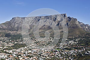 Townscape With Table Mountain