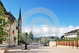 Townscape of Vaduz photo