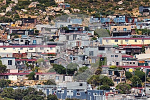 Township view in Hout bay area, Cape Town