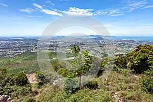 Townsville City Queensland Australia from Mount Stewart