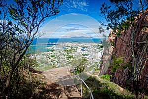 Townsville City Queensland from Castle Hill