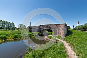 Towpath to Church Bridge on Canal